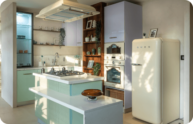 Modular modern kitchens